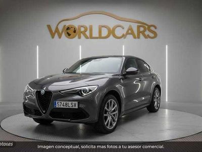 Gris Usado 2021 Alfa Romeo Stelvio Sprint SUV | 29.245 € (Un poco caro)