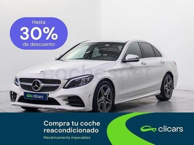 Usado Mercedes C220 200 CV (147 kW) 2020 Blanco Berlina