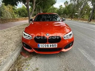 Usado BMW 118 M Sport 136 CV (100 kW) 2015 Naranja Utilitario