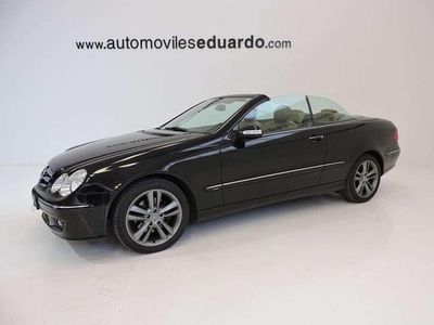 Usado Mercedes CLK200 Avantgarde 163 CV (119 kW) 2006 Negro Descapotable
