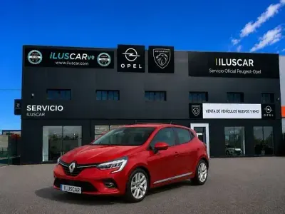 Usado Renault Clio V Intens 100 CV (73 kW) 2021 Rojo Utilitario