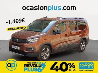 Usado Peugeot Rifter GT-line 130 CV (95 kW) 2019 Marrón Monovolumen