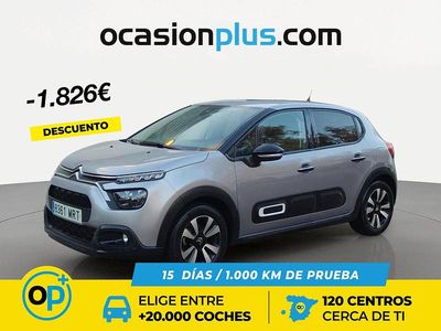 Gris Usado 2024 Citroën C3 PureTech Berlina | 14.150 € (Precio justo)