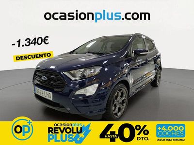 Usado Ford Ecosport ST-Line 100 CV (73 kW) 2020 Azul SUV