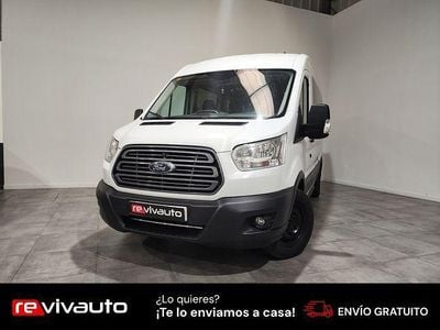 Blanco Usado 2018 Ford Transit Ambiente Familiar | 26.440 €