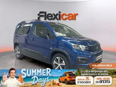 Usado Peugeot Rifter GTi 102 CV (75 kW) 2023 Azul Monovolumen