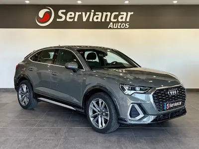Usado Audi Q3 Sportback Premium 150 CV (110 kW) 2020 Gris / plata SUV