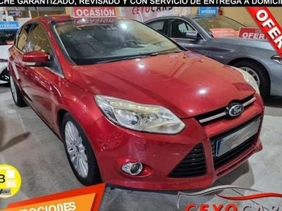 Usado Ford Focus Titanium 163 CV (119 kW) 2013 Rojo Berlina