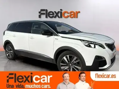 Usado Peugeot 5008 GT-line 130 CV (95 kW) 2019 Blanco SUV