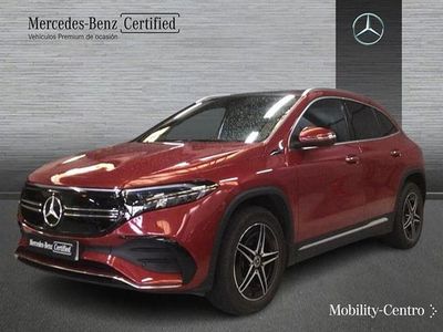 Usado Mercedes EQA250 AMG line 139 kW (190 CV) 2022 Patagonia red  metallic paint SUV