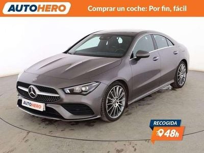 Usado Mercedes C220 AMG line 190 CV (139 kW) 2021 Gris Berlina