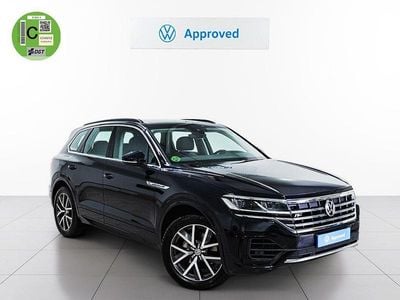 Azul Usado 2019 VW Touareg R-line SUV | 44.590 € (Precio justo)