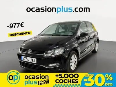 Usado VW Polo 90 CV (66 kW) 2017 Negro
