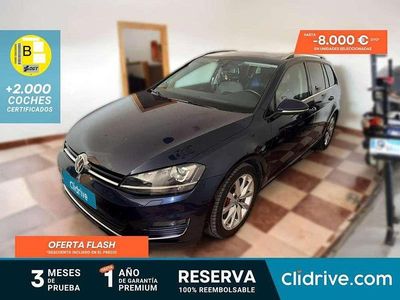 Usado VW Golf VII Sport 116 CV (85 kW) 2015 Azul Familiar