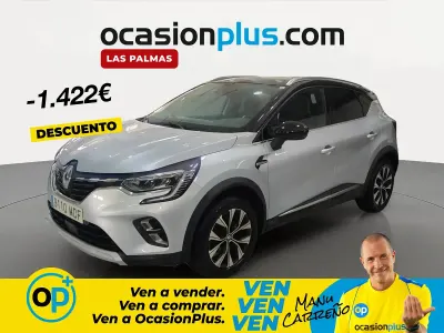 Usado Renault Captur Techno 90 CV (66 kW) 2023 Gris SUV