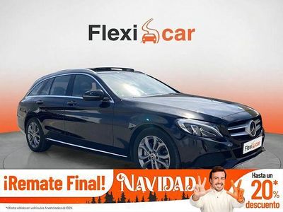 Negro Usado 2018 Mercedes C200 Familiar | 21.990 € (Precio justo)