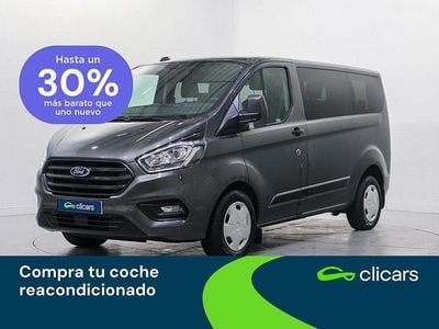 Usado Ford Transit Custom Trend 130 CV (95 kW) 2023 Gris Familiar