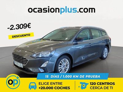 Usado Ford Focus Titanium 150 CV (110 kW) 2019 Gris Familiar