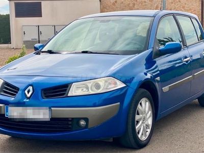 Usado Renault Mégane II Dynamique 86 CV (63 kW) 2006 Azul Utilitario