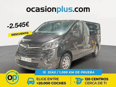 Usado Opel Vivaro S 125 CV (91 kW) 2018 Negro Monovolumen