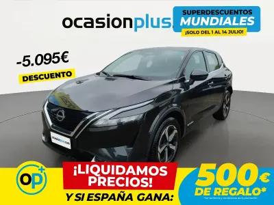 Usado Nissan Qashqai Acenta 190 CV (139 kW) 2024 Negro SUV