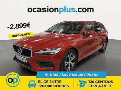 Rojo Usado 2020 Volvo V60 Familiar | 22.450 € (Precio justo)