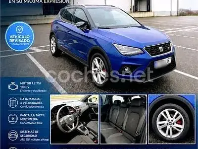 Usado Seat Arona Style 110 CV (80 kW) 2021 Azul SUV