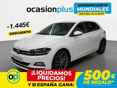 Usado VW Polo Sportline 115 CV (84 kW) 2019 Blanco Utilitario