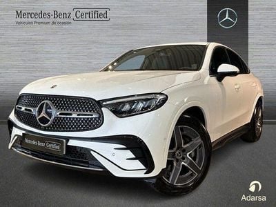 Usado Mercedes GLC300 AMG line 269 CV (197 kW) 2024 Blanco Coupe