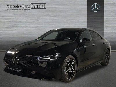 Usado Mercedes CLA200 AMG line 163 CV (119 kW) 2025 Negro noche