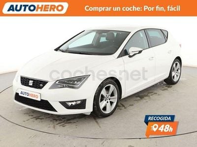 Usado Seat Leon FR 150 CV (110 kW) 2015 Blanco Berlina