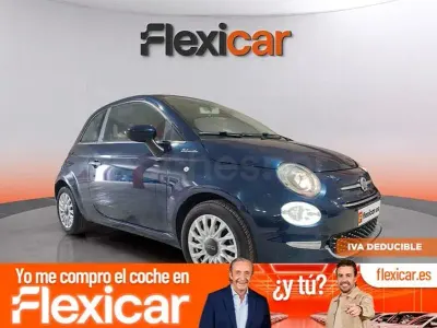 Usado Fiat 500C Dolcevita 70 CV (51 kW) 2021 Azul Descapotable