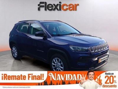 Azul Usado 2021 Jeep Compass Limited SUV | 18.990 € (Precio justo)