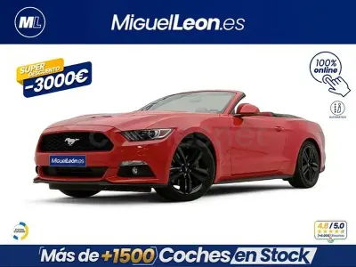 Usado Ford Mustang 290 CV (213 kW) 2018 Rojo Descapotable