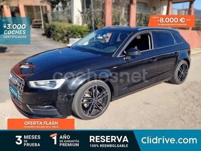 Negro Usado 2014 Audi A3 S-Line Berlina | 14.990 € (Precio justo)