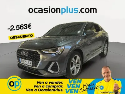 Usado Audi Q3 S-Line 150 CV (110 kW) 2021 Gris SUV