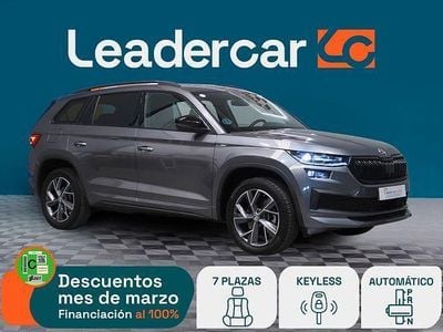 Usado Skoda Kodiaq SportLine 150 CV (110 kW) 2023 Gris SUV
