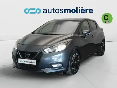 Usado Nissan Micra Acenta 92 CV (67 kW) 2021 Negro Utilitario