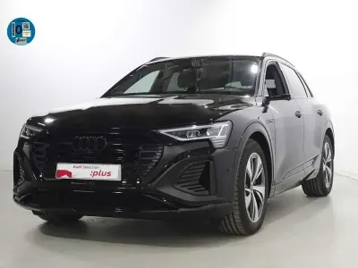 Usado Audi Q8 e-tron S-Line 300 kW (408 CV) 2023 Negro SUV