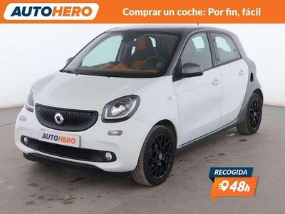Blanco Usado 2017 Smart ForFour Basis Utilitario | 9099 € (Precio justo)