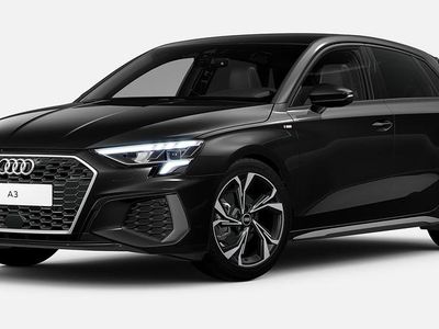 Usado Audi A3 S-Line 150 CV (110 kW) 2022 Negro Berlina