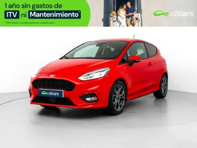 Usado Ford Fiesta ST-Line 140 CV (102 kW) 2018 Rojo Utilitario