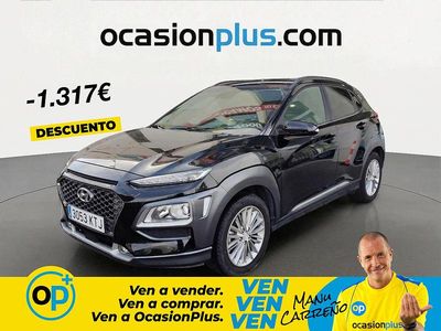 Usado Hyundai Kona 120 CV (88 kW) 2019 Negro SUV