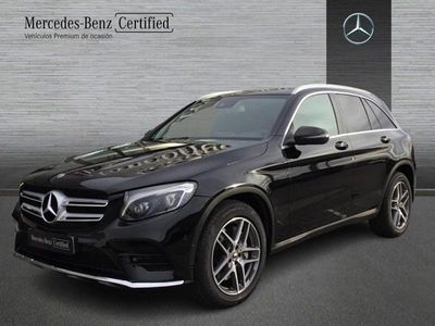 Negro Usado 2019 Mercedes GLC220 AMG line SUV | 39.900 €