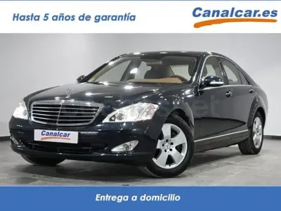 Usado Mercedes S500 388 CV (285 kW) 2006 Negro Berlina