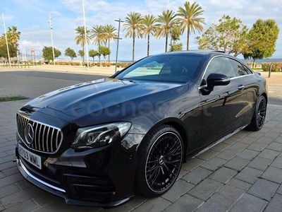 Usado Mercedes E220 194 CV (142 kW) 2018 Negro Coupe