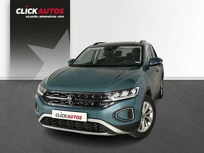 Usado VW T-Roc Life 110 CV (80 kW) 2023 Azul SUV