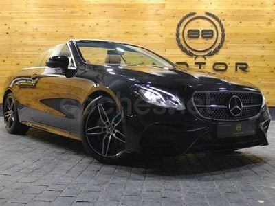 Usado Mercedes E450 367 CV (269 kW) 2019 Negro Descapotable