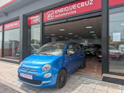 Usado Fiat 500 Lounge 105 CV (77 kW) 2018 Azul Berlina