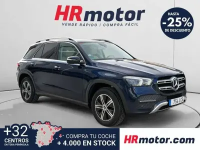 Usado Mercedes GLE300 245 CV (180 kW) 2019 Azul SUV